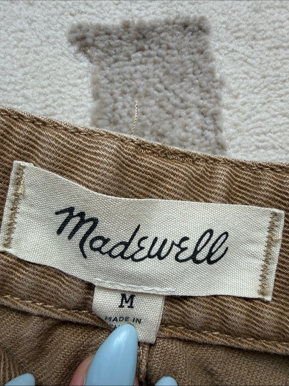 Madewell Men's Chore Pants. Cotton Everywear Pants - Picture 3 of 4